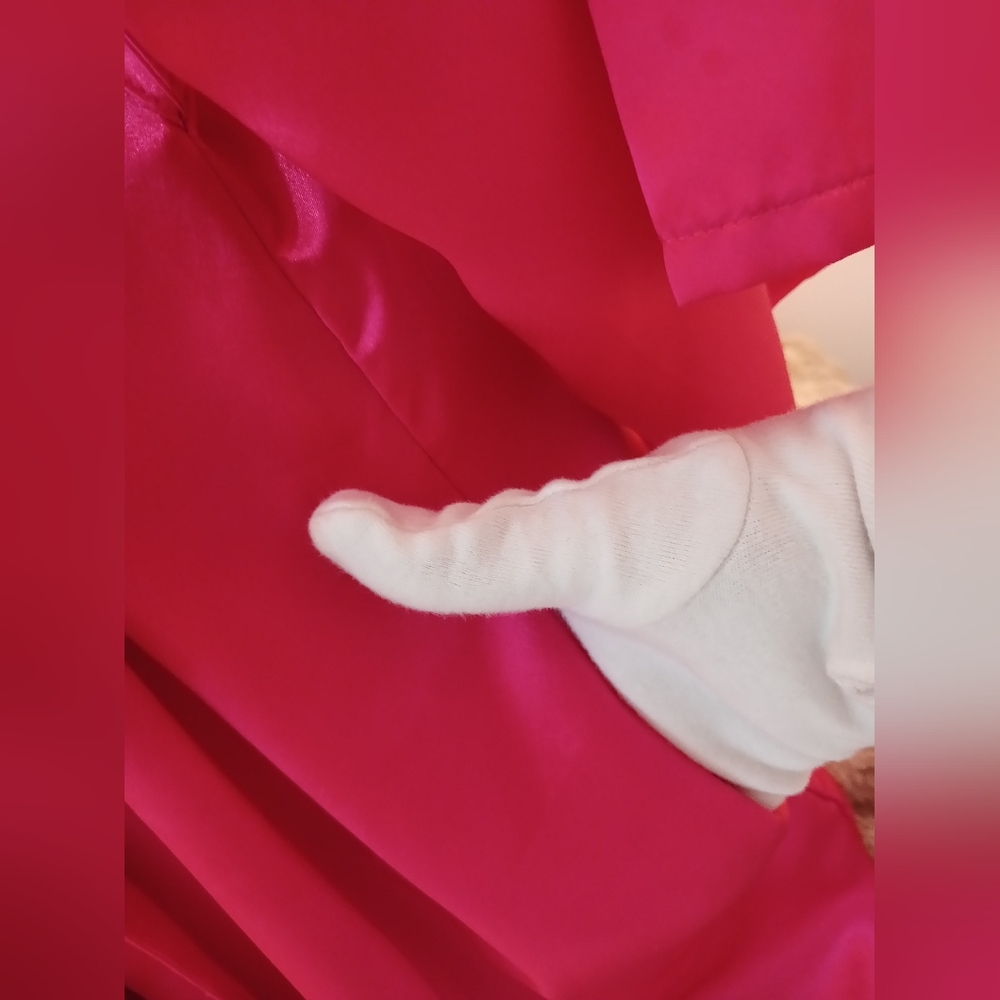 2/40$ Eaton Vanity Fair Pink Satin Robe One Size - Picture 6 of 11